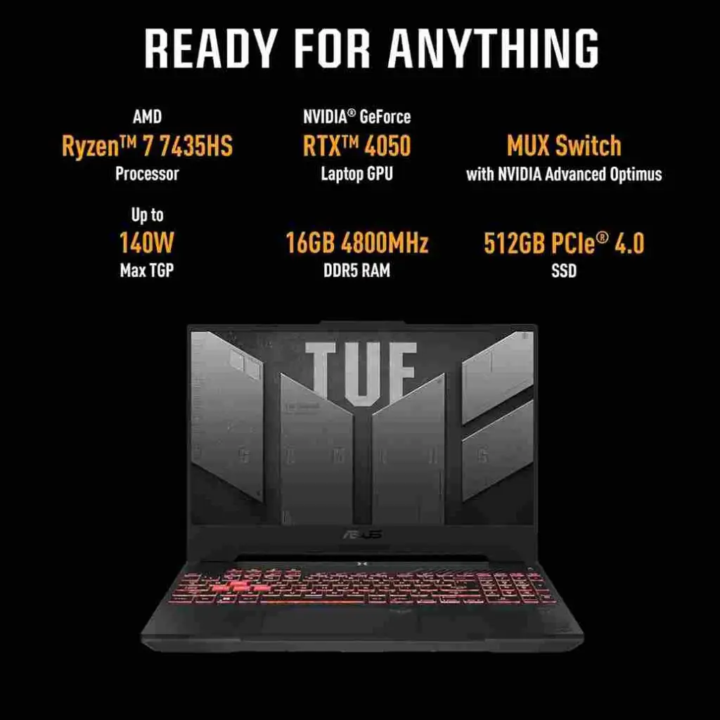 Asus TUF A15 review 2024's Gaming Legend Technical Guruji's In-Depth best Asus Laptop Review